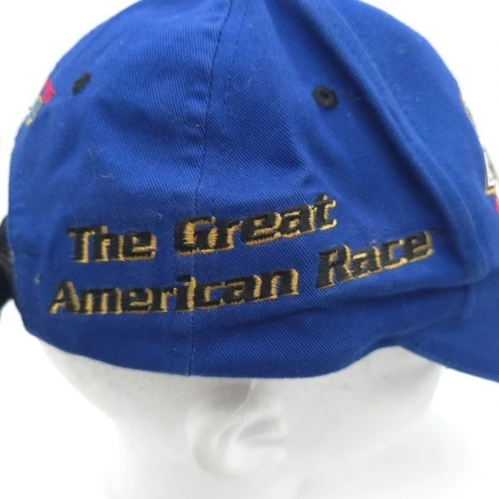 Vintage Disney Daytona 500 NASCAR 2004 Youth Baseball Cap Blue Mickey Mouse